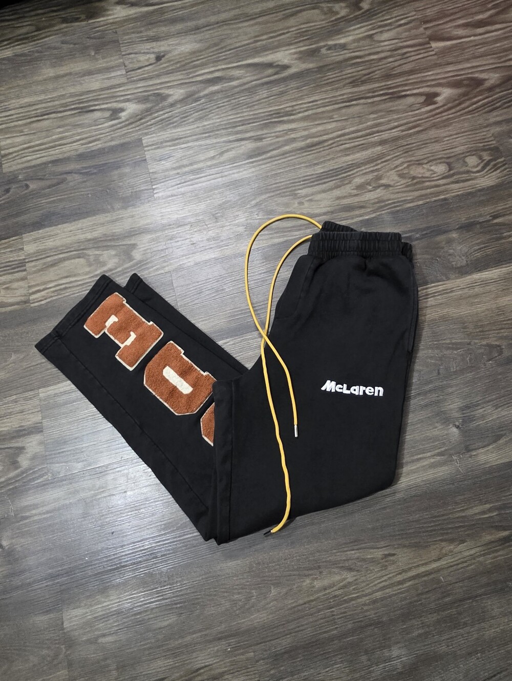 Rhude x McLaren Chenille Patch Lounge Pants